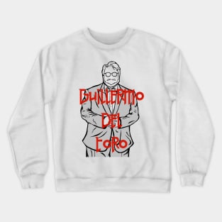 Guillermo Del Toro portrait Crewneck Sweatshirt